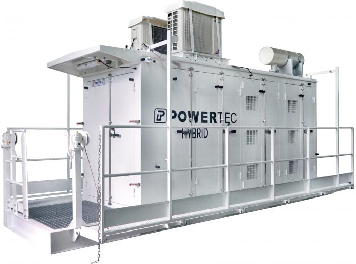 Hybird System RTG Genset